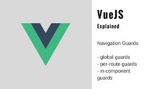 Vue Router Tutorial - Navigation Guards (2018)