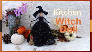 DIY Kitchen Witch Doll - How to Make A Fairy Doll | Huong Harmon