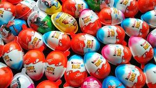 Satisfying Video I Unpack Surprise Eggs, Kinder Joy Chocolate ASMR-520