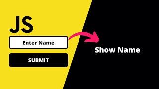 Get Textbox Value and Display on Page | JavaScript