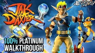 JAK & DAXTER: THE LOST FRONTIER 100% Platinum Walkthrough | Full Game PS5 4k