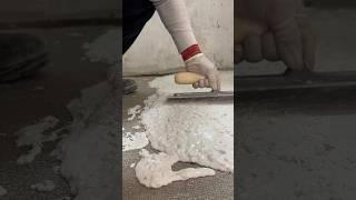 Terrazzo Floor Leveling Process | Epoxy Terrazzo Installation #terrazzo #designinspo #terrazzomagic