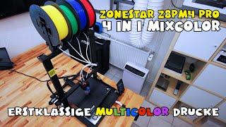 Zonestar Z8PM4 Pro 4  MK-2 Titan Multicolor 3D Drucker