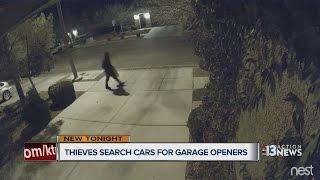 Thieves taking garage door openers across Las Vegas valley