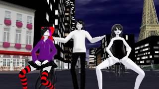 [MMD x Creepypastas] ‘Daddy’ Jane, Jeff & Nina The Killer.