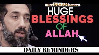 HUGE BLESSINGS OF ALLAH I BEST NOUMAN ALI KHAN LECTURES I BEST LECTURES OF NOUMAN ALI KHAN