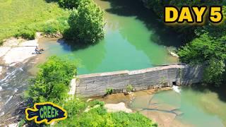 This Creek was INSANE!!  - 5 Rivers in 5 Days