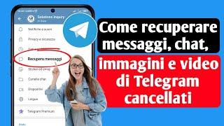 Come recuperare messaggi, chat, immagini e video di Telegram cancellati (2023) | Solutions Inquiry