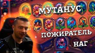 TERABLADE_HS | МУТАНУС ПОЖИРАТЕЛЬ НАГ | 5 БОЁВ ЗА ТОП-1 | ПОЛЯ СРАЖЕНИЙ HEARTHSTONE