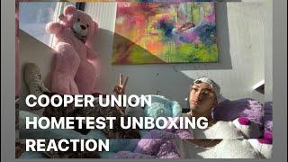 Cooper Union Hometest Unboxing