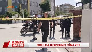 Okulda korkunç cinayet