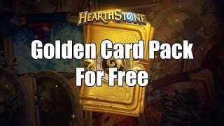 [Hearthstone] How To Get The Golden Card Pack In ANY Country In The World