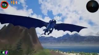 Flying Around as a Very Pretty Night Fury in Dragons of the Edge