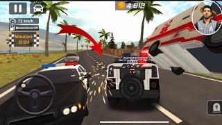 gari vs auto #21 police Drift Gari Driving