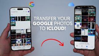 How To Transfer Everything From Google Photos to iCloud!