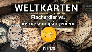 Der Fall Weltkarte - Chnopfloch debunked feat. Vermessungsingenieur @Mod+ | Teil 1/3