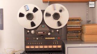 Baking Ampex Tapes