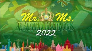 MR. & MS. UNITED NATIONS 2022 - JHS DEPARTMENT