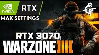 WARZONE 4: RTX 3070 - I7 10700F MAXED OUT!