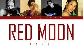 KARD – RED MOON (Color Coded Lyrics Rus/Eng/Rom/Han/가사)