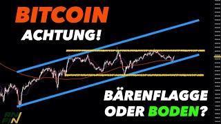 Bitcoin: Bärenflagge? Kampf um Boden! Dazu Nasdaq100, XRP, Solana & ETH!