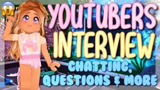 Royale High Youtuber Interviews *LIVE*