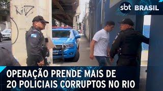 Policiais do "tour da propina" são presos no Rio de Janeiro | SBT Brasil (07/11/24)