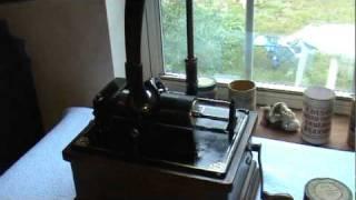 "MY SOUTH POLAR EXPEDITION" Ernest Shackleton Recorded On 1909 Edison Phonograph Cylinder