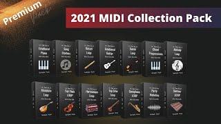 270 Melodies MIDI Files | 2021 MIDI Collection Pack | MIDI Kit | 100% Royalty-Free | In The Beat