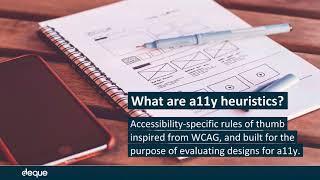 Intro to Accessibility Heuristics