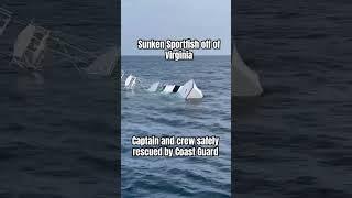 Sunken sportfishing Boat - #boat #shorts #yacht