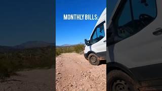 Is #vanlife cheaper than rent? #vanlifediaries #vanlifevirals #vanlifeexplorers #vancat #lifestyle