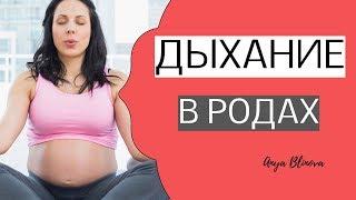 ДЫХАНИЕ ВО ВРЕМЯ РОДОВ | дыхание на схватках, дыхание на потугах