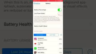 How to Check battery health of an iPhone.