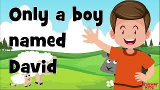 Only a boy named David