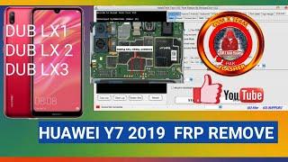 Huawei Y7 2019 (DUB LX1) Frp Bypass  Without Box  2022GSM X TEAM FLASHER PAK