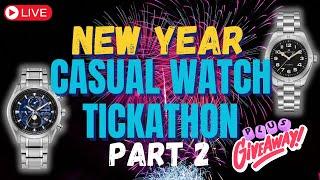 New Year Casual Tickathon Watch Spectacular - Part 2