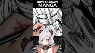 How To Draw A Manga Page Like A PRO #shorts