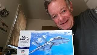 TOP GUN TOMCAT FUN! - HASEGAWA'S F-14A 1/72 SCALE KIT QUICK & DIRTY BUILD AND REVIEW