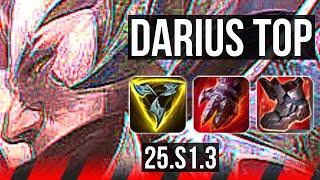 DARIUS vs JAX (TOP) | 1300+ games | KR Grandmaster | 25.S1.3