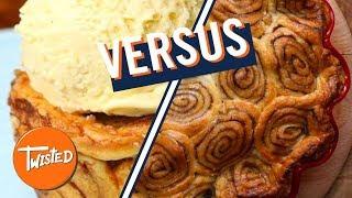 Mini Vs Monster: Cinnamon Swirl Apple Pie | Twisted