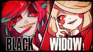 Black Widow (Rock Version) (Alastor vs. Charlie's Lyrics) | Hazbin Hotel