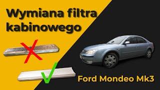 Wymiana filtra kabinowego - Ford Mondeo Mk3