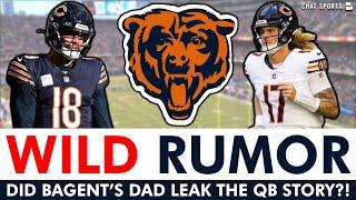 WILD RUMOR: Did Tyson Bagent’s Dad Leak That Bears Players Wanted Caleb Williams Benched?