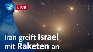 Sondersendung: Iran feuert Raketen auf Israel