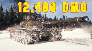 World of Tanks T57 Heavy Tank - Over 12,000 Damage Dealt!