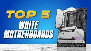 TOP 5 Best WHITE Motherboards in 2023 (AMD & Intel)