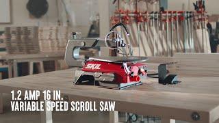 1.2 Amp 16 In. Variable Speed Scroll Saw (SS9503)