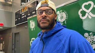 Xavier Tillman on Getting Back Into Celtics Lineup | Full Interview