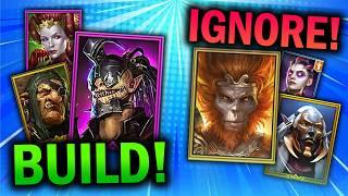 "BUILD THESE CHAMPS NEXT! IGNORE THESE!" - Raid Shadow Legends Account Takeover